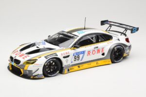 BMW M6 GT3 Rowe Racing #99 M. Basseng / M. Martin 24 Hours Nurburgring 2017 Minichamps 1:18 155172699 Metaal