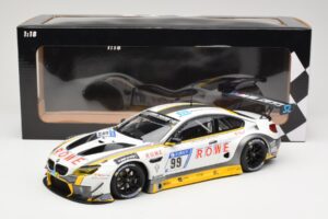 BMW M6 GT3 Rowe Racing #99 M. Basseng / M. Martin 24 Hours Nurburgring 2017 Minichamps 1:18 155172699 Metaal — afbeelding 6 van 6