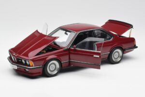 BMW M635 CSi E24 Karmin Rood AUTOart 1:18 70528 Metaal — afbeelding 2 van 8