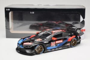 BMW M8 GTE RLL Racing #24 J. Edwards / J. Krohn IMSA GP Road Atlanta 2020 Minichamps 1:18 155202994 Metaal — afbeelding 6 van 6