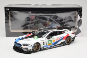 BMW M8 GTE Team Mtek #82 T. Blomqvist / A. Felix da Costa 6 Hours of Fuji 2018 Minichamps 1:18 155182982 Metaal — afbeelding 6 van 6