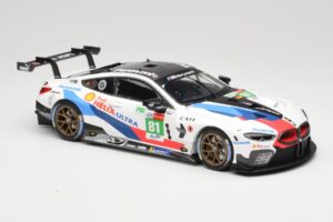 BMW M8 GTE #81 Team MTEK M. Tomczyk / N. Catsburg / N. Yelloly 24 Hours of Le Mans 2018 Minichamps 1:18 155182981 Metaal — afbeelding 4 van 6