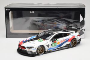 BMW M8 GTE #81 Team MTEK M. Tomczyk / N. Catsburg / N. Yelloly 24 Hours of Le Mans 2018 Minichamps 1:18 155182981 Metaal — afbeelding 6 van 6