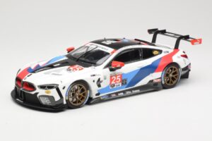 BMW M8 GTE Team RLL #25 C. De Phillippi / A. Farfus Class Winners 24 Hours of Daytona 2019 Minichamps 1:18 155192925 Metaal