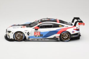 BMW M8 GTE Team RLL C. De Phillippi / B. Auberlen 2nd in Class 12 Hours of Sebring 2018 Minichamps 1:18 155182925 Metaal — afbeelding 3 van 6