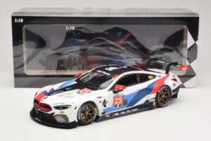 BMW M8 GTE Team RLL C. De Phillippi / B. Auberlen 2nd in Class 12 Hours of Sebring 2018 Minichamps 1:18 155182925 Metaal — afbeelding 6 van 6