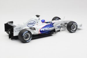 BMW Sauber F1.06 #17 J. Villeneuve Launch Version 2006 Minichamps 1:18 80430413184 Metaal — afbeelding 2 van 6
