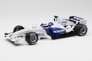 BMW Sauber F1.06 #17 J. Villeneuve Launch Version 2006 Minichamps 1:18 80430413184 Metaal