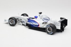 BMW Sauber F1.06 #17 J. Villeneuve Launch Version 2006 Minichamps 1:18 80430413184 Metaal — afbeelding 5 van 6