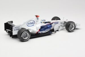 BMW Sauber F1.07 #9 N. Heidfeld Launch Version 2007 Minichamps 1:18 80430426994 Metaal — afbeelding 2 van 7