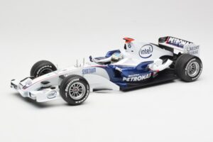 BMW Sauber F1.07 #9 N. Heidfeld Launch Version 2007 Minichamps 1:18 80430426994 Metaal
