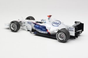BMW Sauber F1.07 #9 N. Heidfeld Launch Version 2007 Minichamps 1:18 80430426994 Metaal — afbeelding 5 van 7