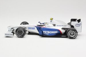 BMW Sauber F1.09 #6 N. Heidfeld Launch Version 2009 Minichamps 1:18 80432154856 Metaal — afbeelding 3 van 7
