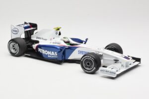 BMW Sauber F1.09 #6 N. Heidfeld Launch Version 2009 Minichamps 1:18 80432154856 Metaal — afbeelding 4 van 7