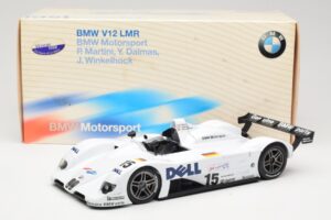 BMW V12 LMR LMP #15 P. Martini / Y. Dalmas / J. Winkelhock 24 Hours of Le Mans Winner 1999 Minichamps 1:18 80430009338 Metaal — afbeelding 6 van 6