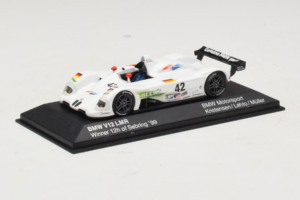 BMW V12 LMR #42 T. Kristensen / J.J. Lehto / J. Muller 24 Hours of Le Mans 1999 Minichamps 1:43 80429418137 Metaal — afbeelding 2 van 5