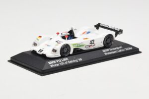 BMW V12 LMR LMP1 #42 J. Müller / J. Lehto 24 Hours of Le Mans 2000 Minichamps 1:43 80420018215 Metaal — afbeelding 2 van 4