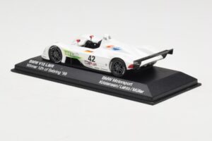 BMW V12 LMR LMP1 #42 J. Müller / J. Lehto 24 Hours of Le Mans 2000 Minichamps 1:43 80420018215 Metaal — afbeelding 3 van 4