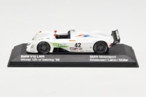 BMW V12 LMR LMP1 #42 J. Müller / J. Lehto 24 Hours of Le Mans 2000 Minichamps 1:43 80420018215 Metaal