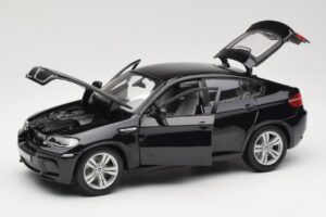 BMW X6 M E71 Zwart Bburago 1:18 18-12081 Metaal — afbeelding 2 van 8
