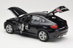 BMW X6 M E71 Zwart Bburago 1:18 18-12081 Metaal — afbeelding 5 van 8