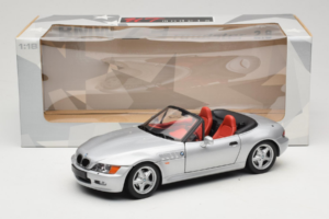 BMW Z3 Cabriolet Zilver UT Models 1:18 20402 Metaal — afbeelding 8 van 8