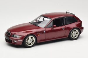 BMW Z3 Coupe 2.8 Red Metallic UT Models 1:18 20423 Metaal