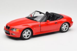BMW Z3 E36/7 Cabriolet Rood UT Models 1:18 180024330 Metaal
