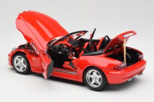 BMW Z3 E36/7 Roadster Rood Bburago 1:18 3349 Metaal — afbeelding 5 van 8