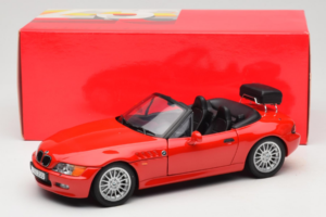 BMW Z3 Roadster 1.9 Rood Dealer Editie UT Models 1:18 80439423068 Metaal — afbeelding 8 van 8