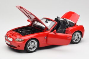 BMW Z4 E85 Roadster Rood Bburago 1:18 34046 Metaal — afbeelding 2 van 8
