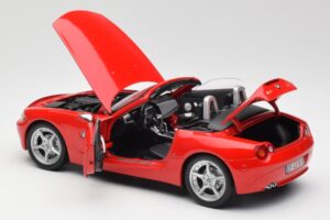 BMW Z4 E85 Roadster Rood Bburago 1:18 34046 Metaal — afbeelding 5 van 8