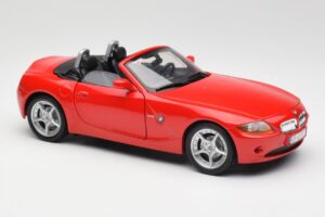 BMW Z4 E85 Roadster Rood Bburago 1:18 34046 Metaal — afbeelding 6 van 8