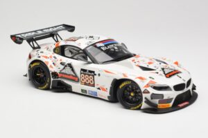 BMW Z4 E89 GT3 #888 Triple Eight Racing L. Mowle / J. Ratcliffe 24 Hours of Spa 2015 Minichamps 1:18 151152388 Metaal — afbeelding 4 van 6