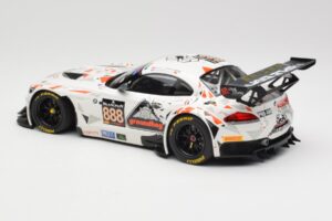 BMW Z4 E89 GT3 #888 Triple Eight Racing L. Mowle / J. Ratcliffe 24 Hours of Spa 2015 Minichamps 1:18 151152388 Metaal — afbeelding 5 van 6