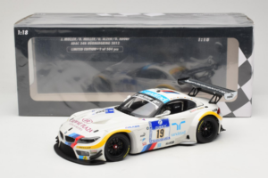 BMW Z4 GT3 #19 Team Schubert J. Muller / D. Muller ADAC 24 Hours Nurburgring 2012 Minichamps 1:18 151122319 Metaal — afbeelding 6 van 6