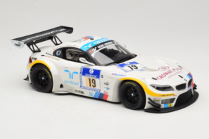 BMW Z4 GT3 #19 Team Schubert J. Muller / D. Muller ADAC 24 Hours Nurburgring 2012 Minichamps 1:18 151122319 Metaal — afbeelding 4 van 6