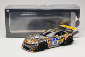 BMW Z4 GT3 #28 Team Walkenhorst J. Stuck / Sandritter ADAC 24 Hours Nurburgring 2014 Minichamps 1:18 151142328 Metaal — afbeelding 6 van 6