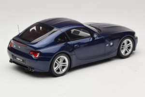 BMW Z4 M E86 Coupe Interlagos Blue Metallic Otto 1:18 OT499 Hars — afbeelding 2 van 6