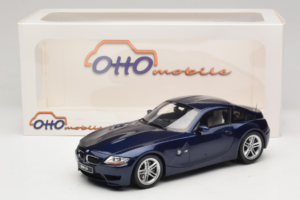 BMW Z4 M E86 Coupe Interlagos Blue Metallic Otto 1:18 OT499 Hars — afbeelding 6 van 6