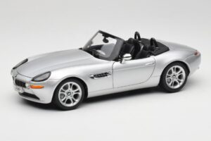 BMW Z8 E52 Cabriolet Zilver Kyosho 1:18 80432411551 Metaal