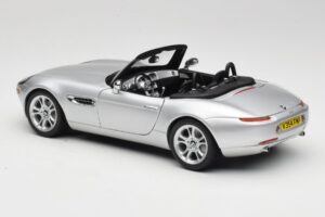 BMW Z8 E52 Cabriolet Zilver Kyosho 1:18 80432411551 Metaal — afbeelding 5 van 8