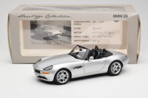BMW Z8 E52 Cabriolet Zilver Kyosho 1:18 80432411551 Metaal — afbeelding 8 van 8