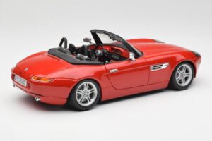 BMW Z8 E52 Rood Metallic Bburago 1:18 18-12032 Metaal — afbeelding 3 van 8