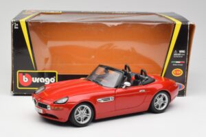 BMW Z8 E52 Rood Metallic Bburago 1:18 18-12032 Metaal — afbeelding 8 van 8