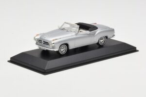 Borgward Isabella Cabriolet Zilver Minichamps 1:43 400096030 Metaal — afbeelding 2 van 4