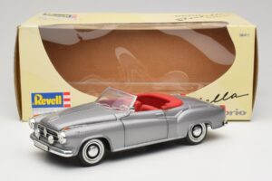 Borgward Isabella Cabriolet Zilver Revell 1:18 8411 Metaal — afbeelding 8 van 8