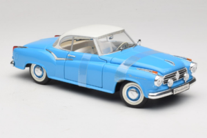 Borgward Isabella Coupe Blauw Revell 1:18 08859-P1 Metaal — afbeelding 4 van 6