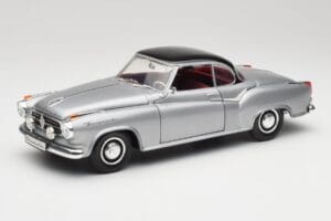 Borgward Isabella Coupe Grijs & Zwart Revell 1:18 8989 Metaal