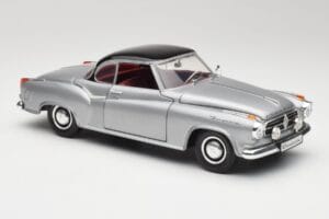 Borgward Isabella Coupe Grijs & Zwart Revell 1:18 8989 Metaal — afbeelding 6 van 8
